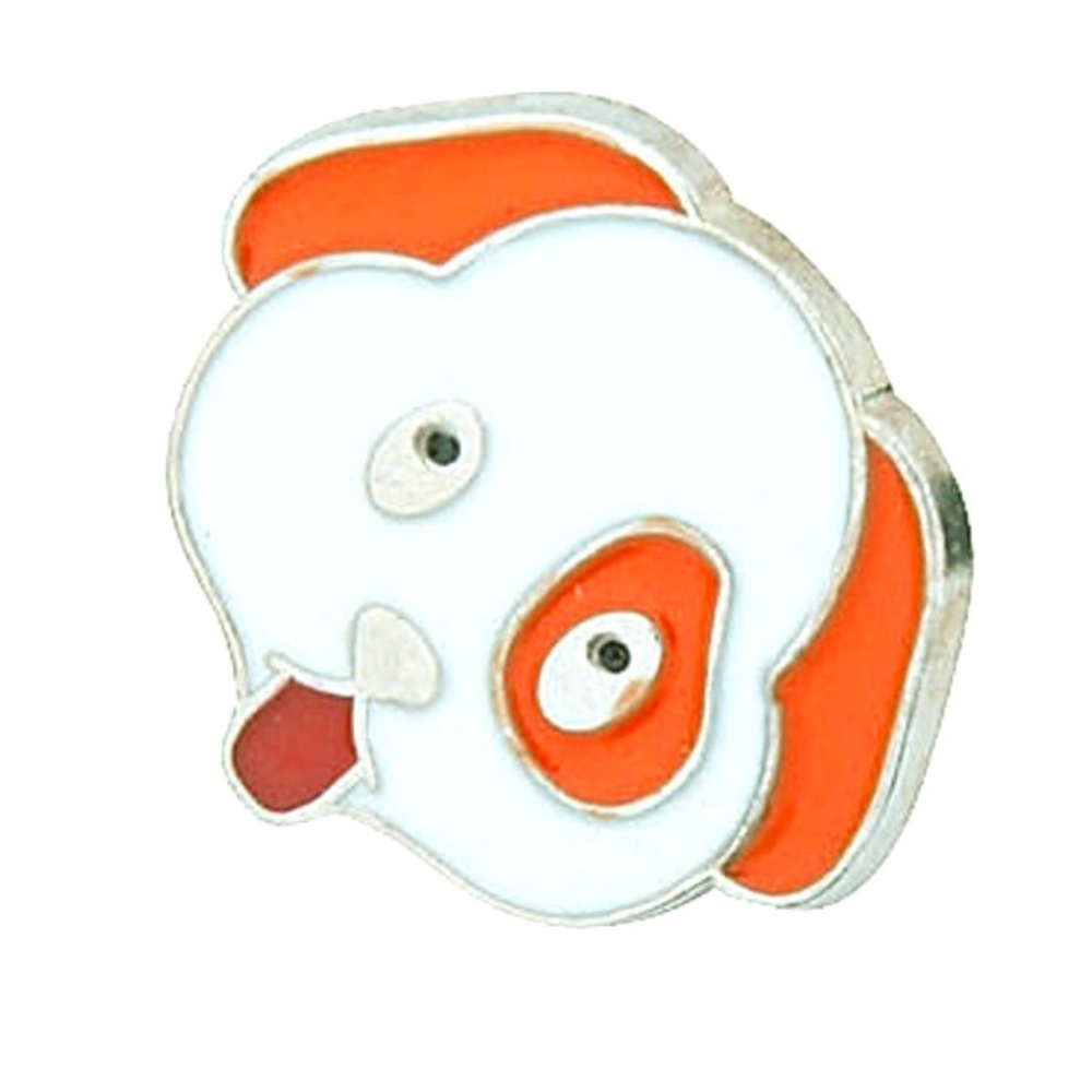 ONLY 2 LEFT - FUN Emoji Enamel Pins - Dog